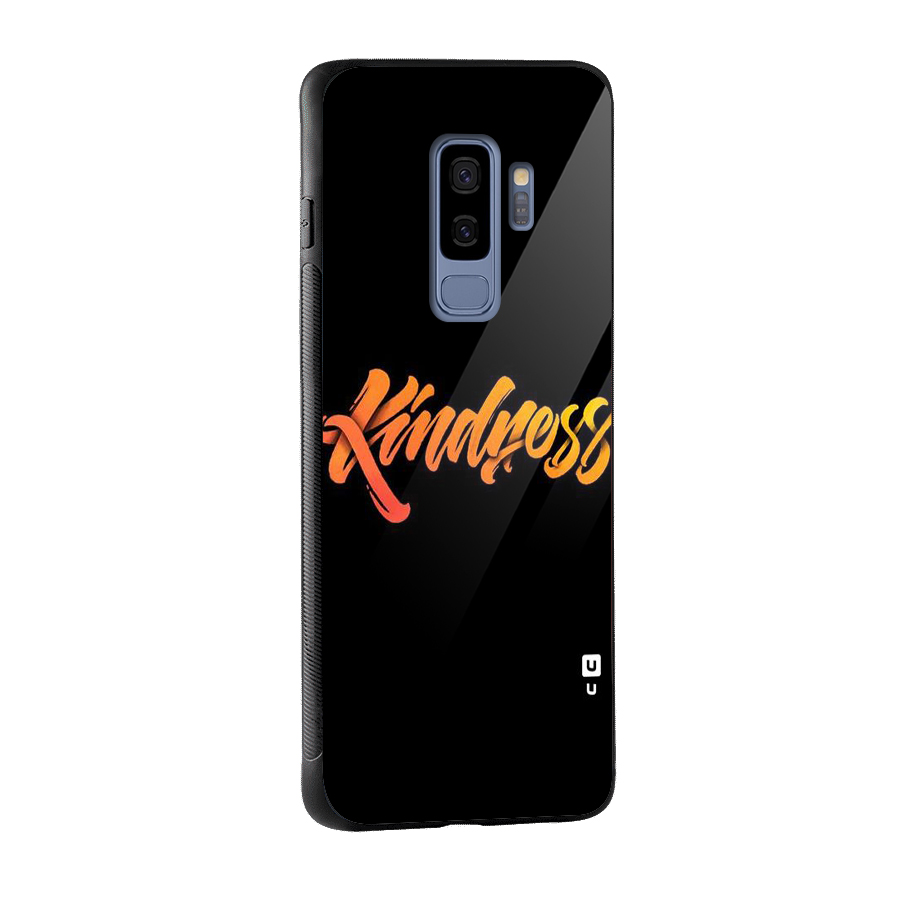 Kindness Glass Back Case for Galaxy S9 Plus