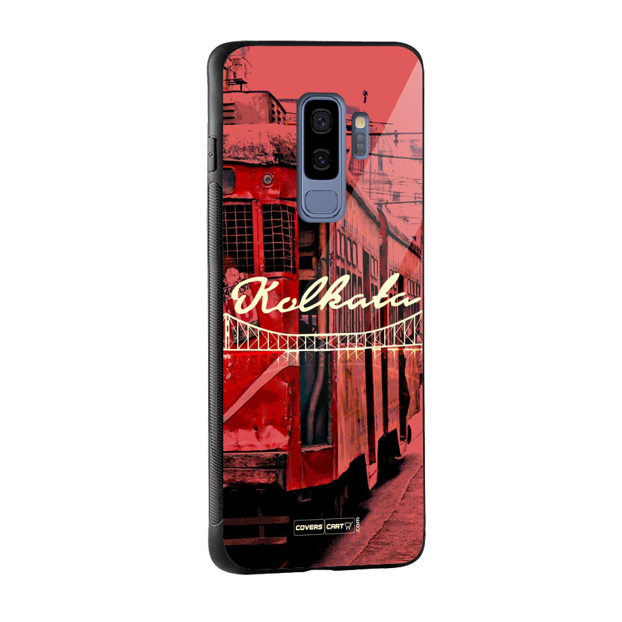 Kolkata Citystyle Glass Back Case for Galaxy S9 Plus