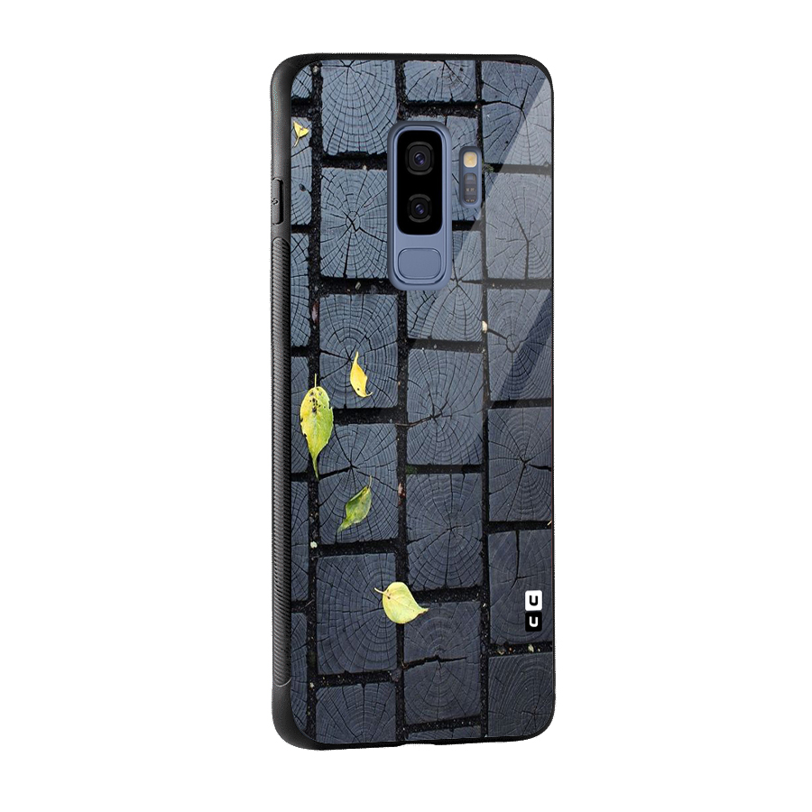 Leaf On Floor Glass Back Case for Galaxy S9 Plus
