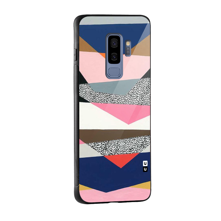 Lethal Abstract Glass Back Case for Galaxy S9 Plus