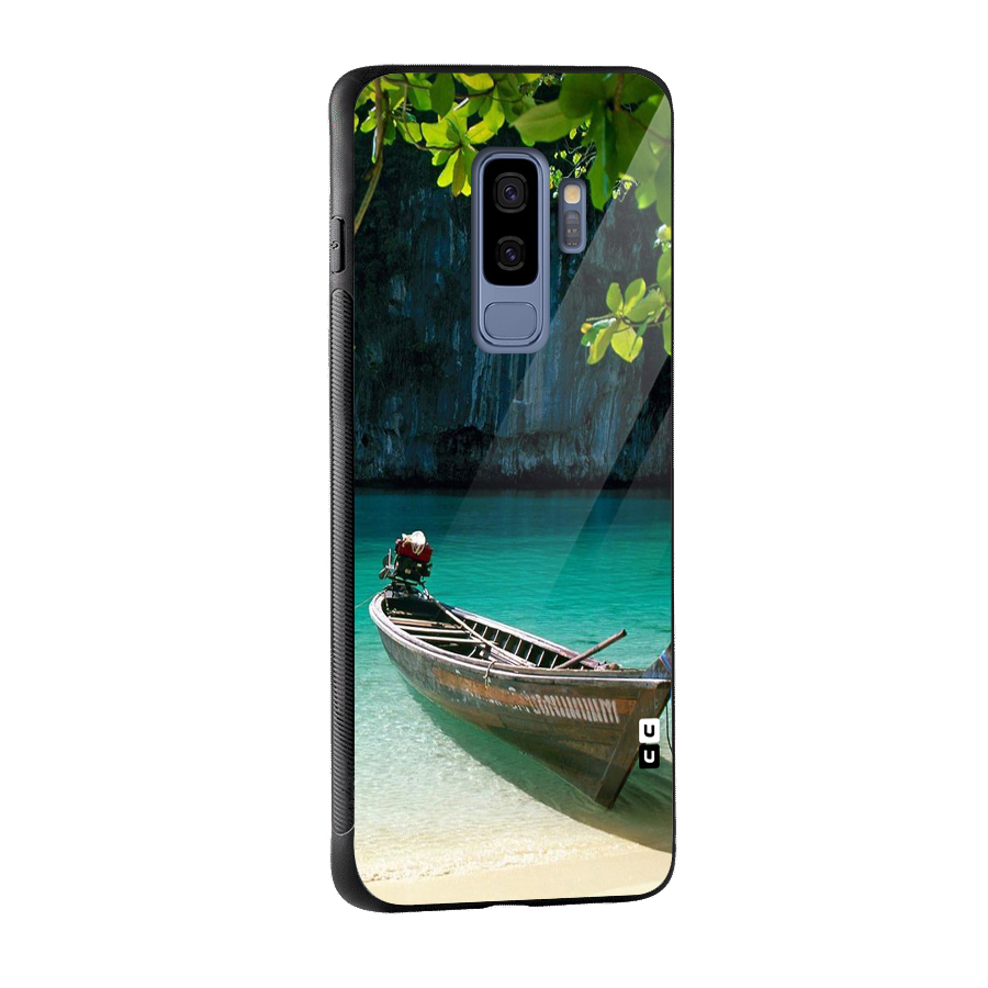Lets Cross Over Glass Back Case for Galaxy S9 Plus