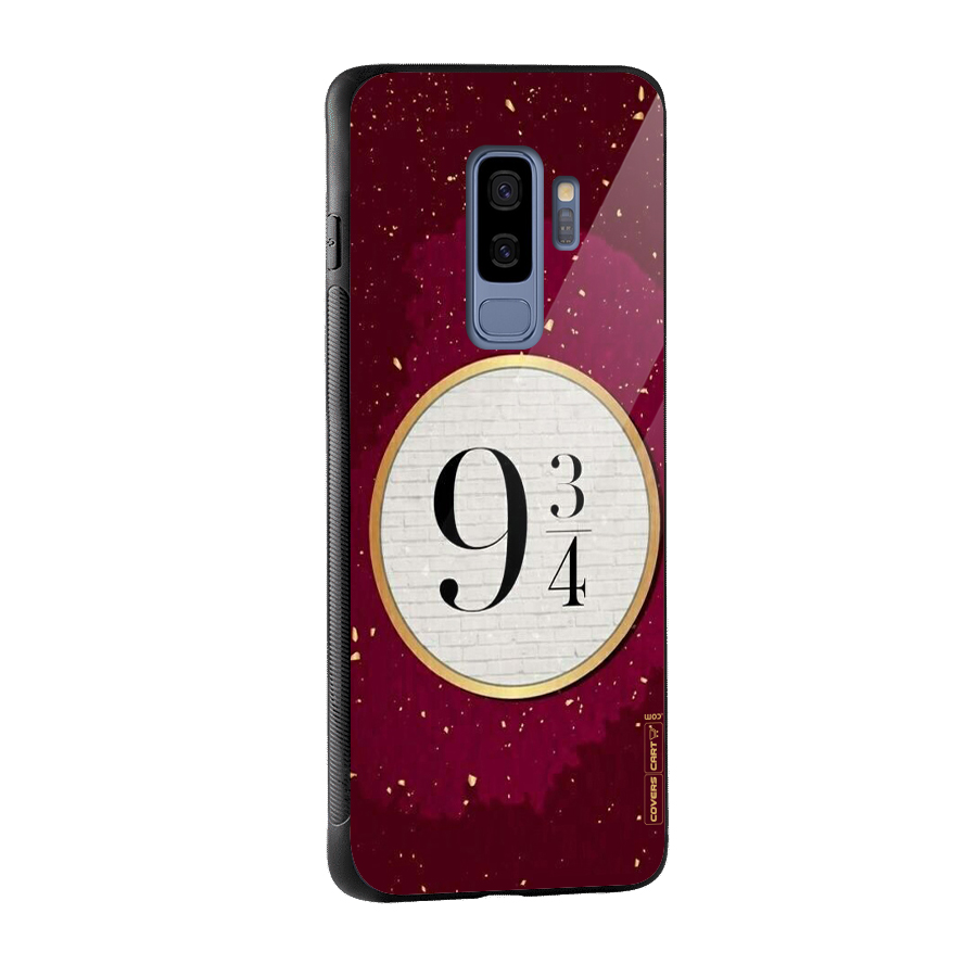 Magic Number Glass Back Case for Galaxy S9 Plus