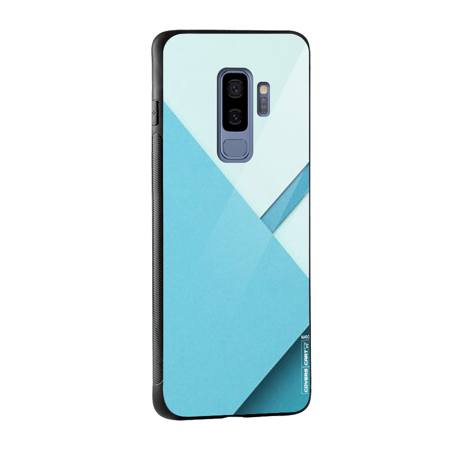 Material Design Glass Back Case for Galaxy S9 Plus
