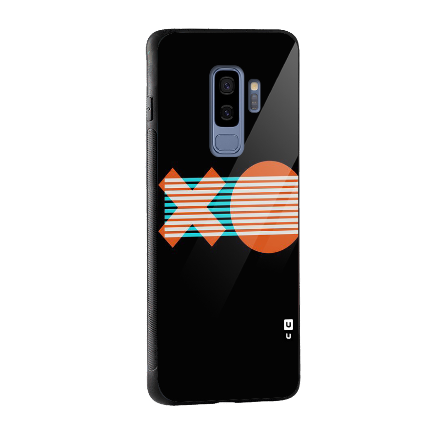 Minimal Art Glass Back Case for Galaxy S9 Plus