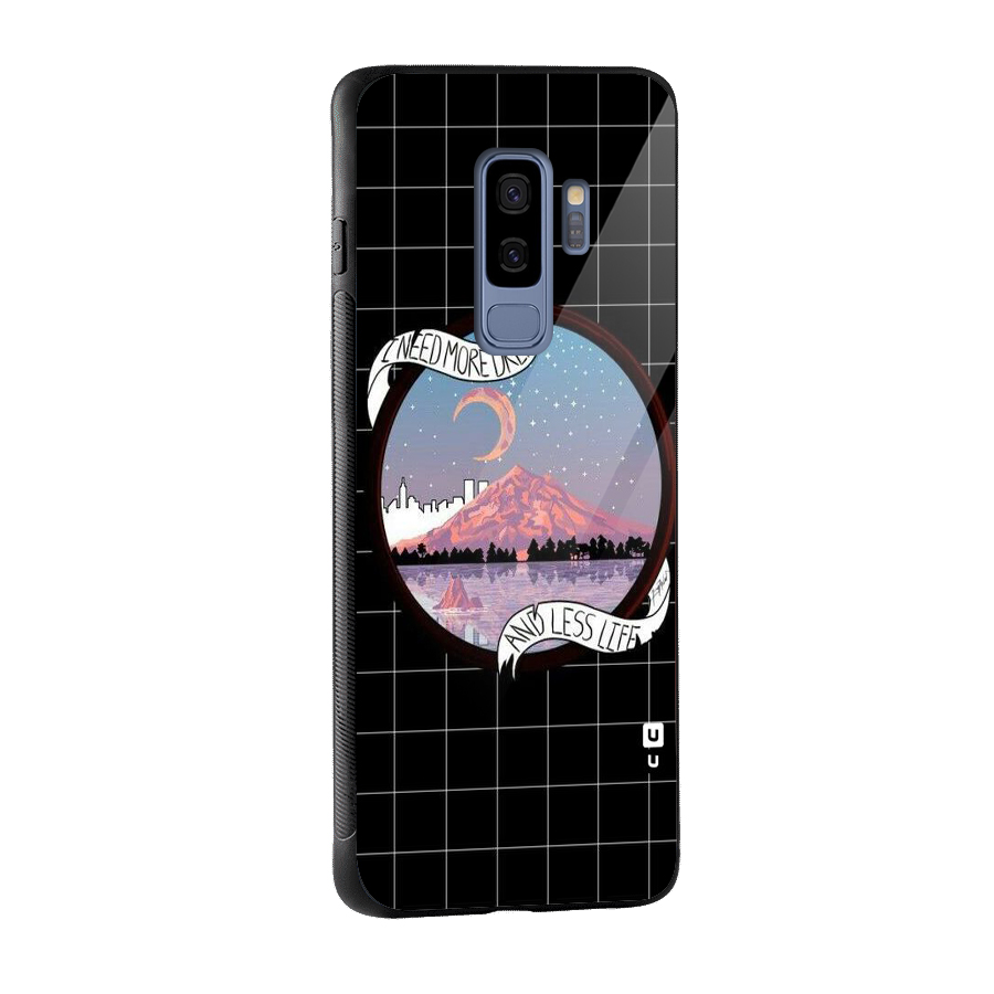 More Dreams Glass Back Case for Galaxy S9 Plus