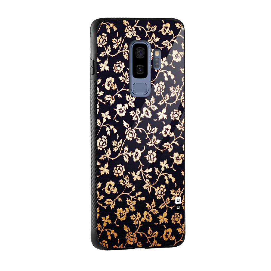 Most Beautiful Floral Glass Back Case for Galaxy S9 Plus