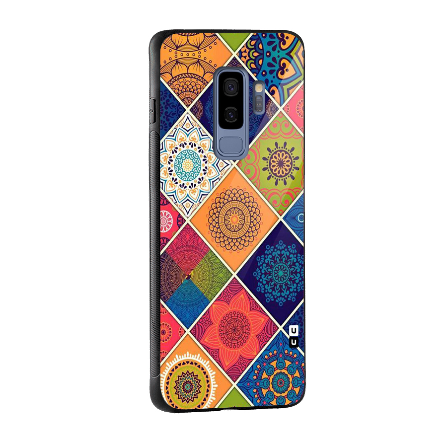 Multi Designs Glass Back Case for Galaxy S9 Plus