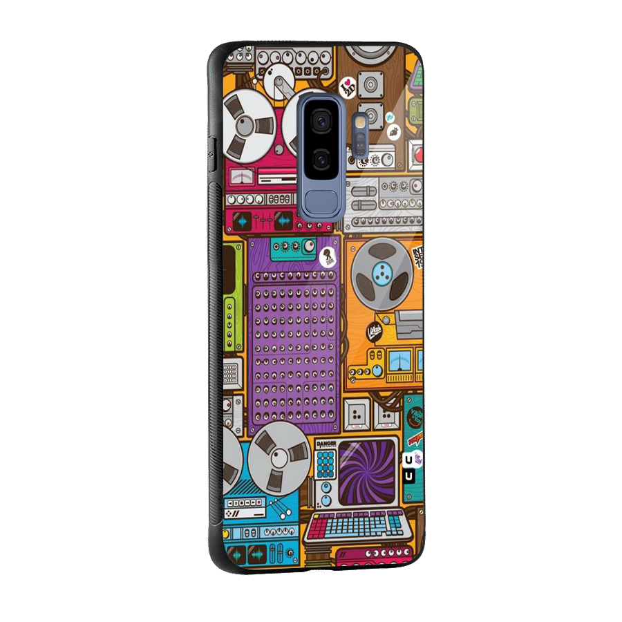 Music Decks Glass Back Case for Galaxy S9 Plus