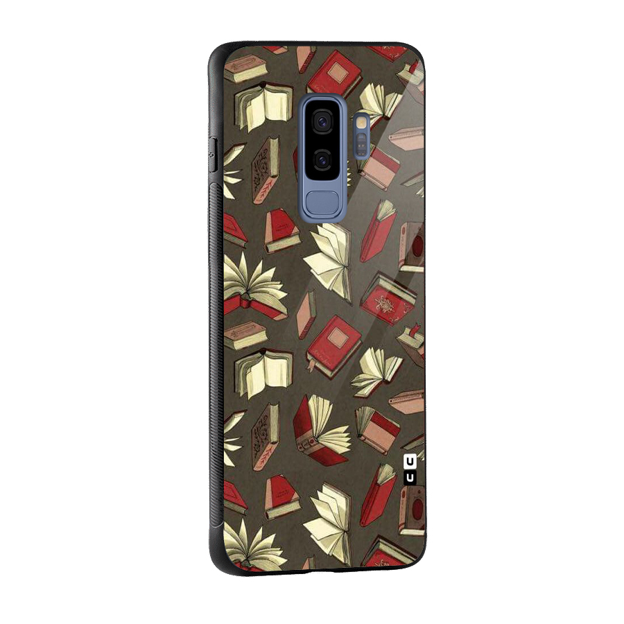Nerd Head Glass Back Case for Galaxy S9 Plus