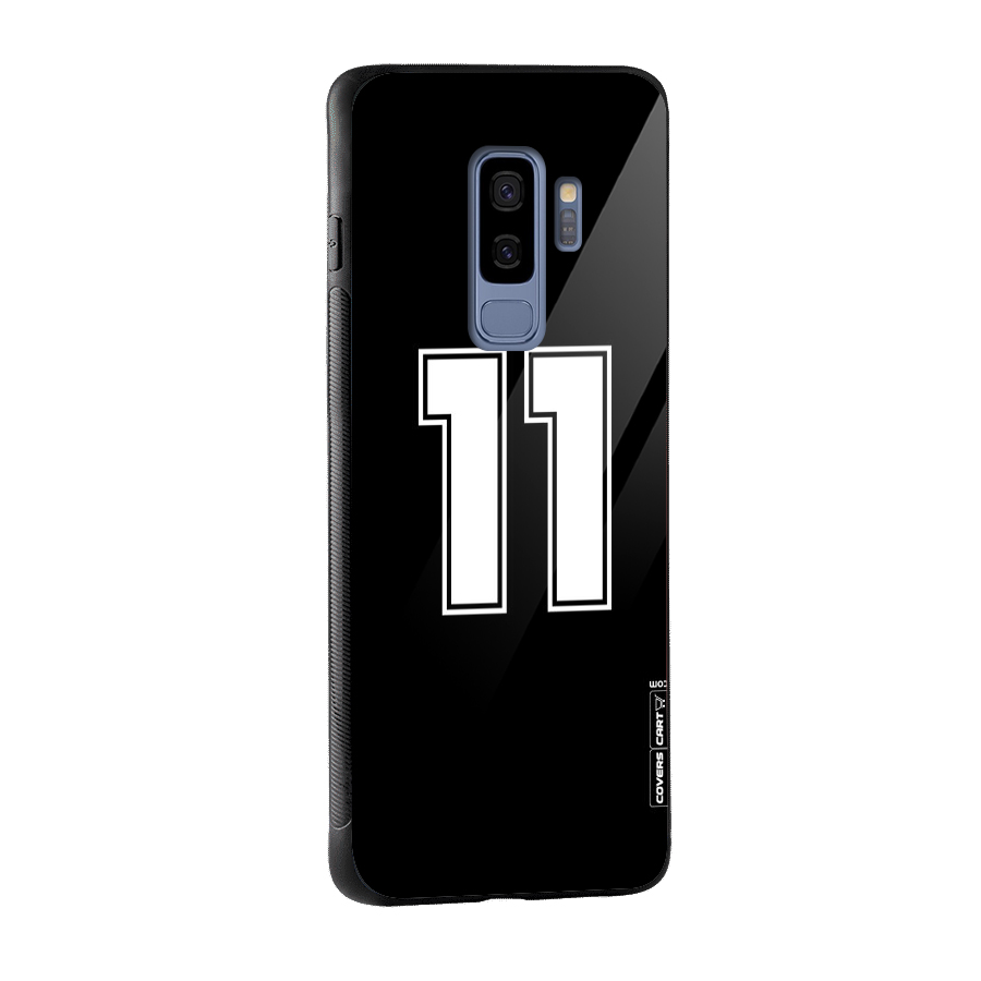 Number 11 Glass Back Case for Galaxy S9 Plus