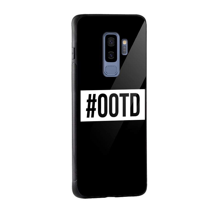OOTD Glass Back Case for Galaxy S9 Plus