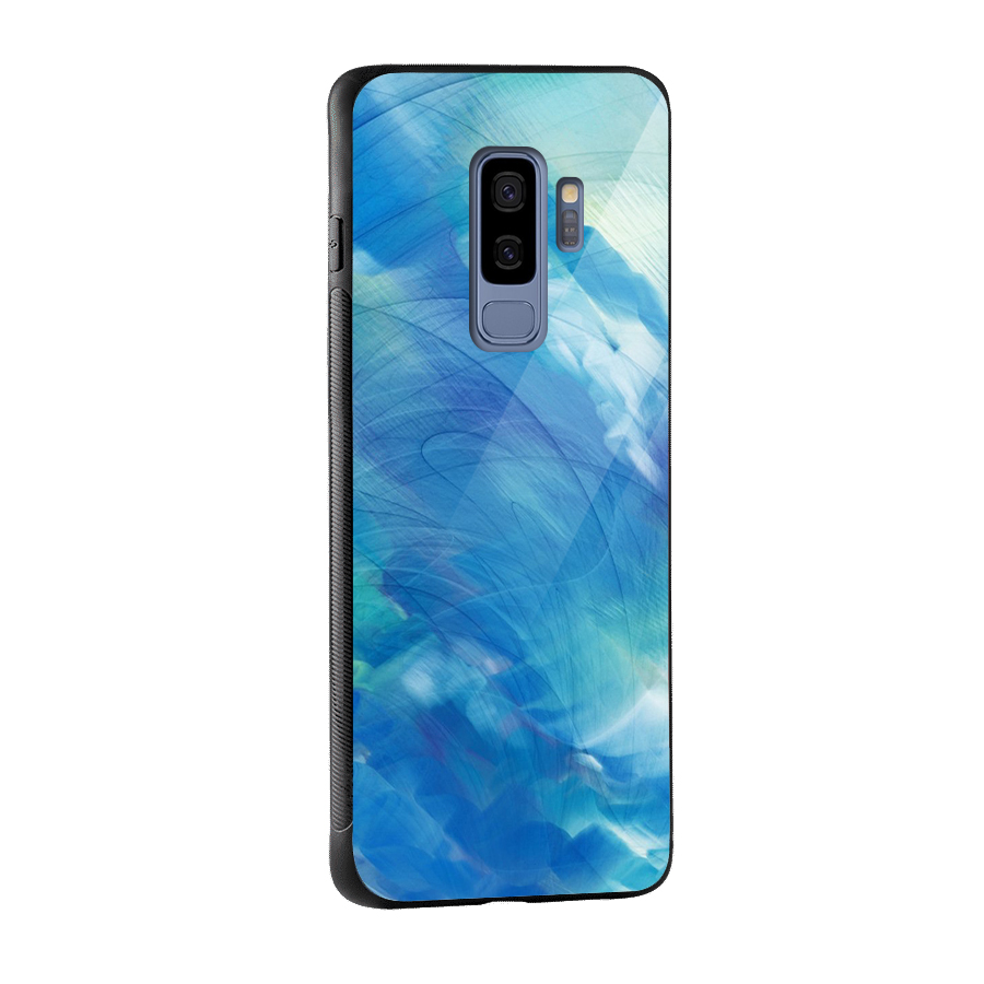 Ocean Mist Glass Back Case for Galaxy S9 Plus