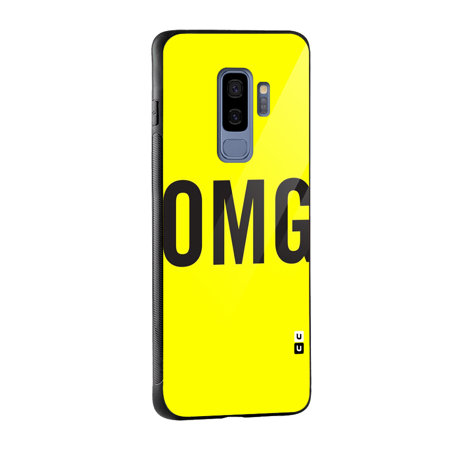 Oh My God Glass Back Case for Galaxy S9 Plus