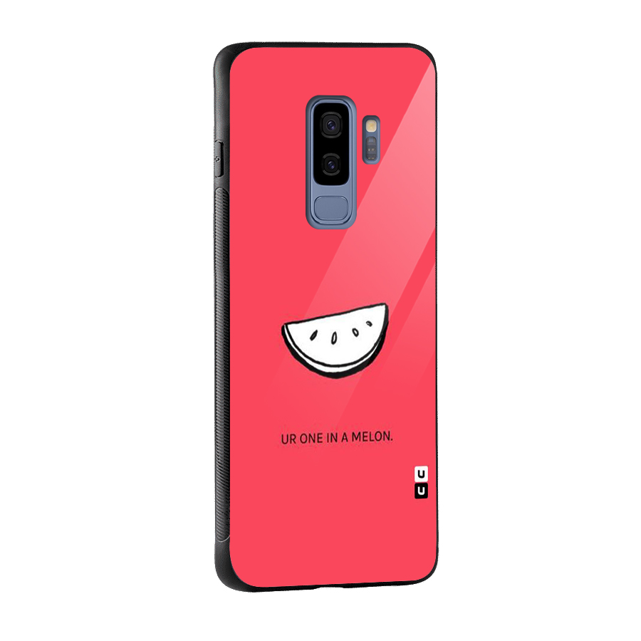 One In Melon Glass Back Case for Galaxy S9 Plus