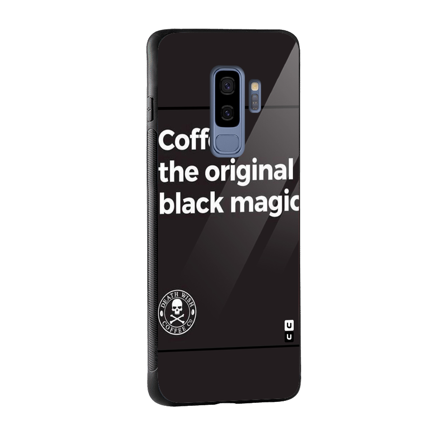 Original Black Magic Glass Back Case for Galaxy S9 Plus