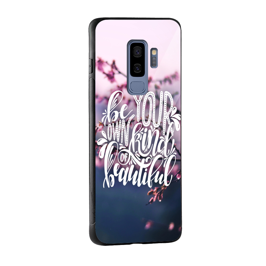 Own Kind of Beautiful Glass Back Case for Galaxy S9 Plus