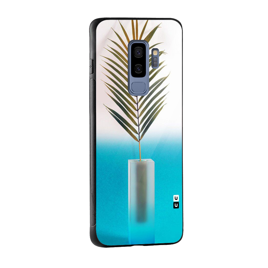 Plant Home Art Glass Back Case for Galaxy S9 Plus