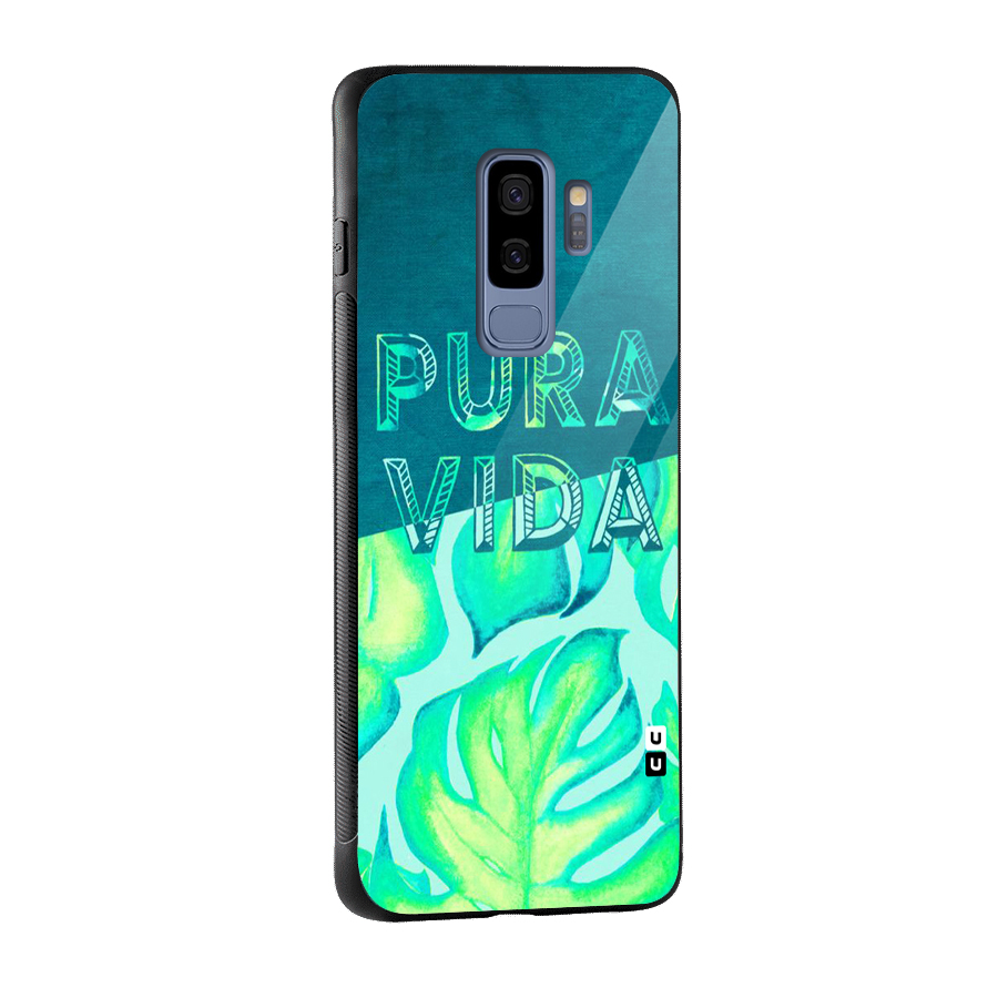 Pre Vida Glass Back Case for Galaxy S9 Plus