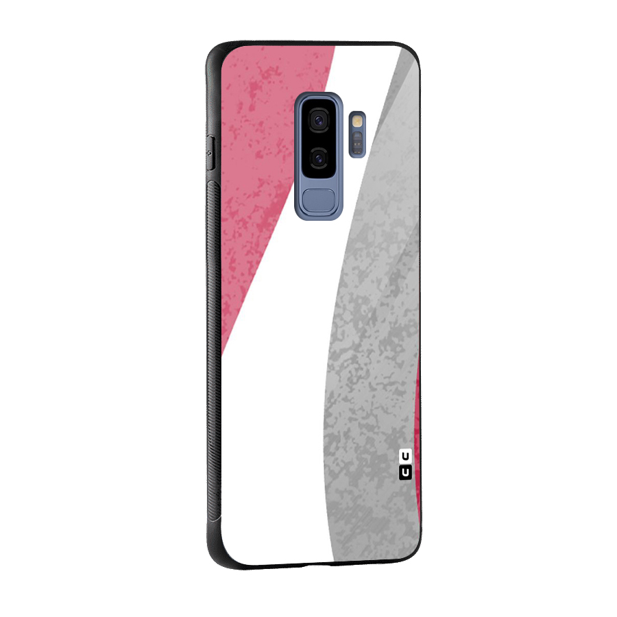 Pretty Flow Design Glass Back Case for Galaxy S9 Plus
