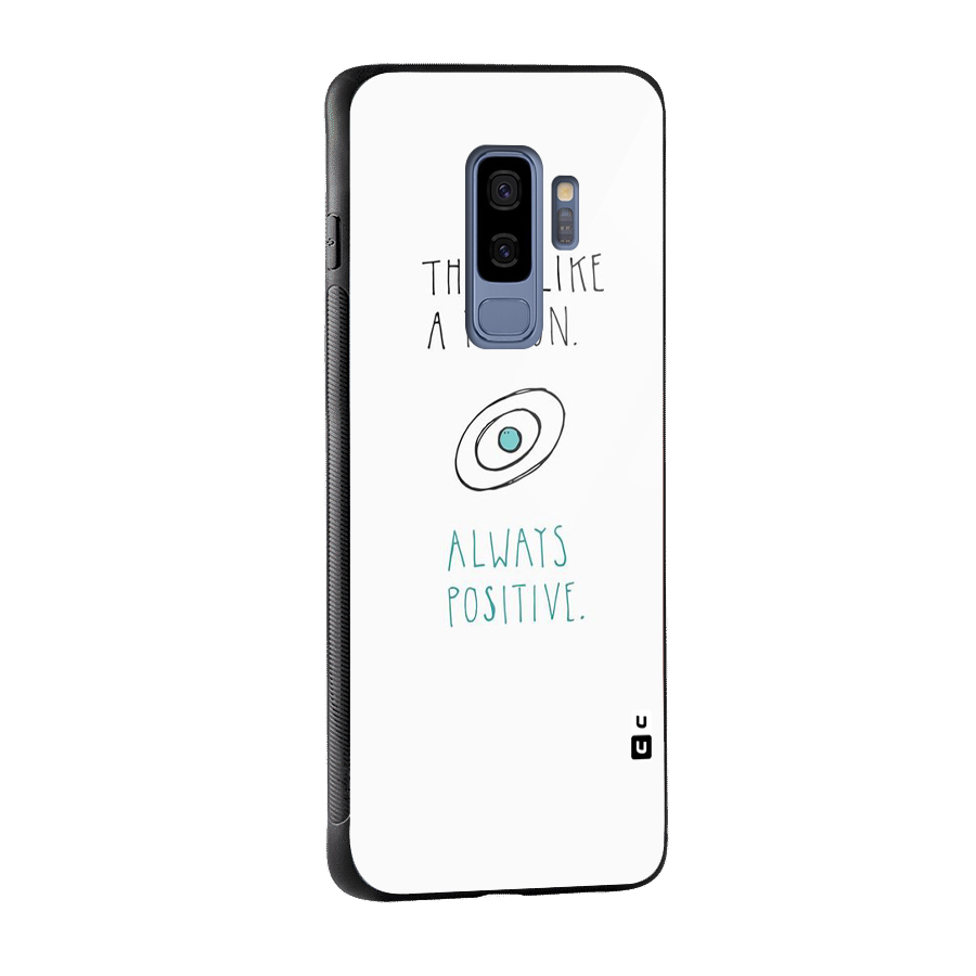 Proton Positive Glass Back Case for Galaxy S9 Plus