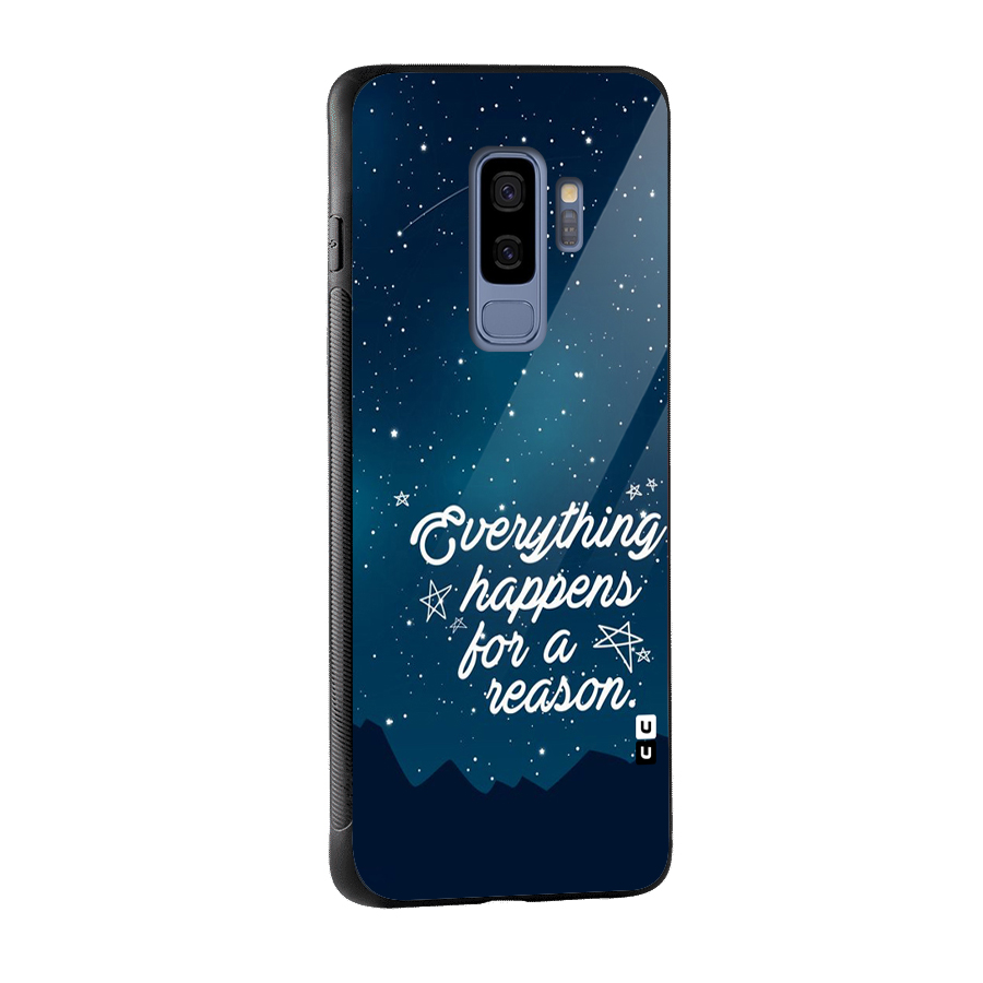 Reason Sky Glass Back Case for Galaxy S9 Plus