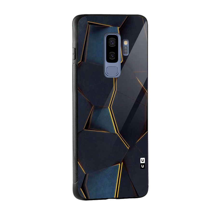 Royal Abstract Glass Back Case for Galaxy S9 Plus