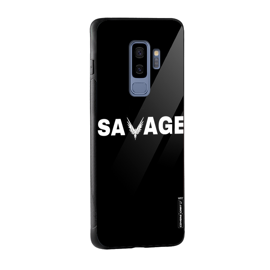 Savage Glass Back Case for Galaxy S9 Plus