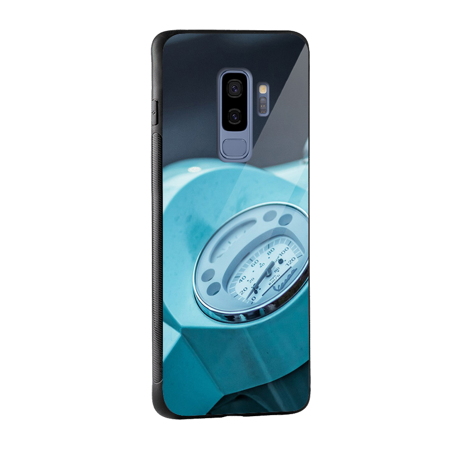 Scooter Meter Glass Back Case for Galaxy S9 Plus