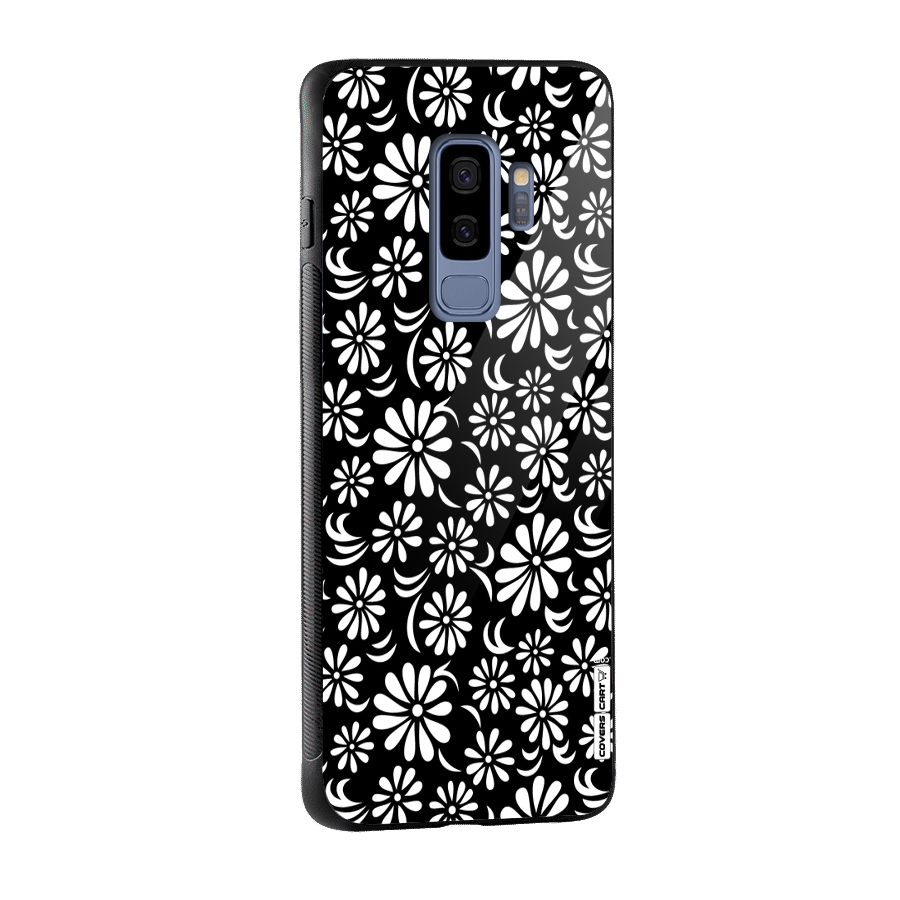 Sea Shell Abstract Art Glass Back Case for Galaxy S9 Plus