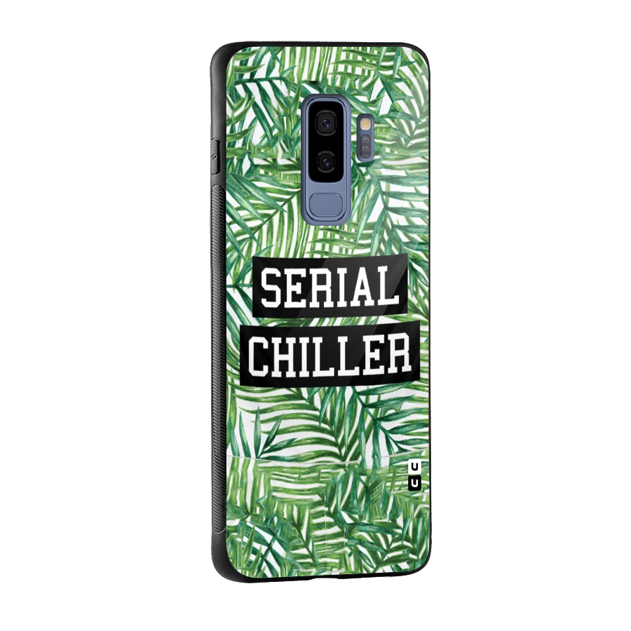 Serial Chiller Glass Back Case for Galaxy S9 Plus