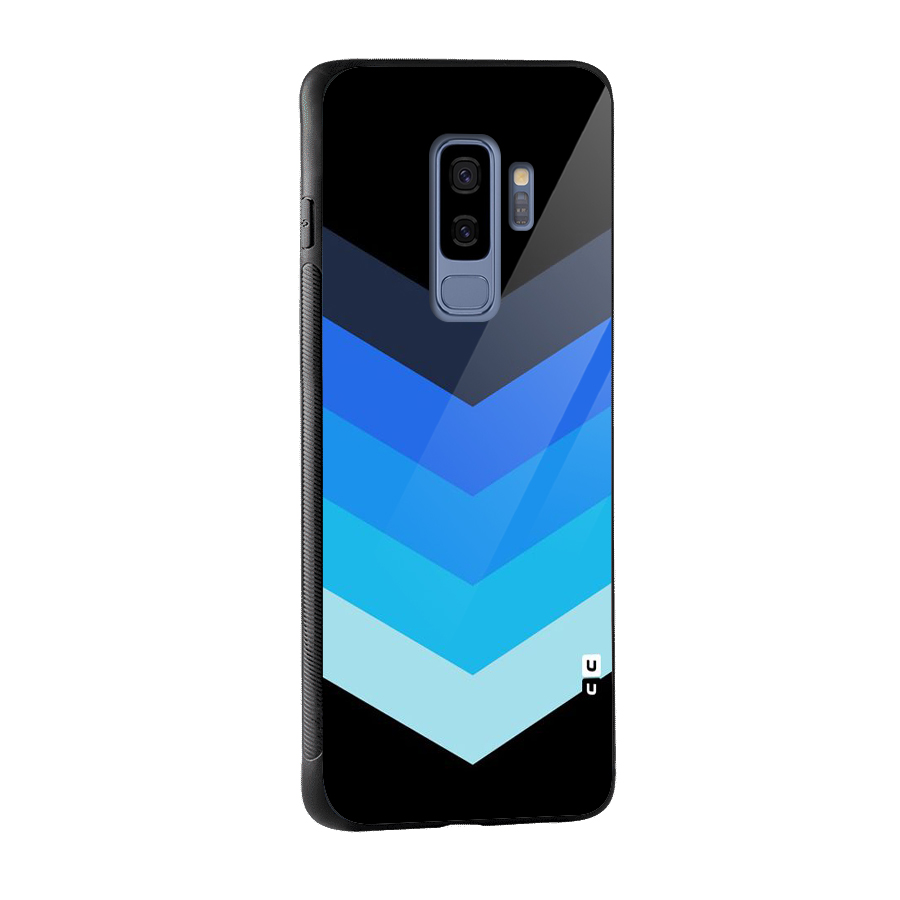 Shades Colors Glass Back Case for Galaxy S9 Plus