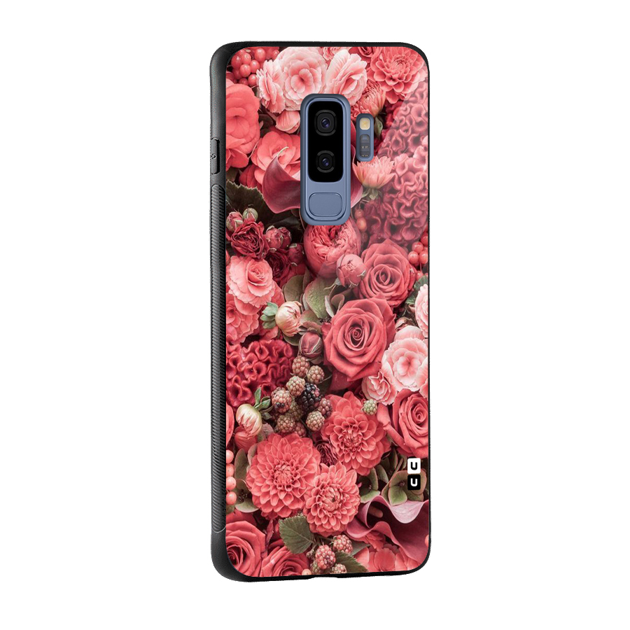 Shades Of Peach Glass Back Case for Galaxy S9 Plus