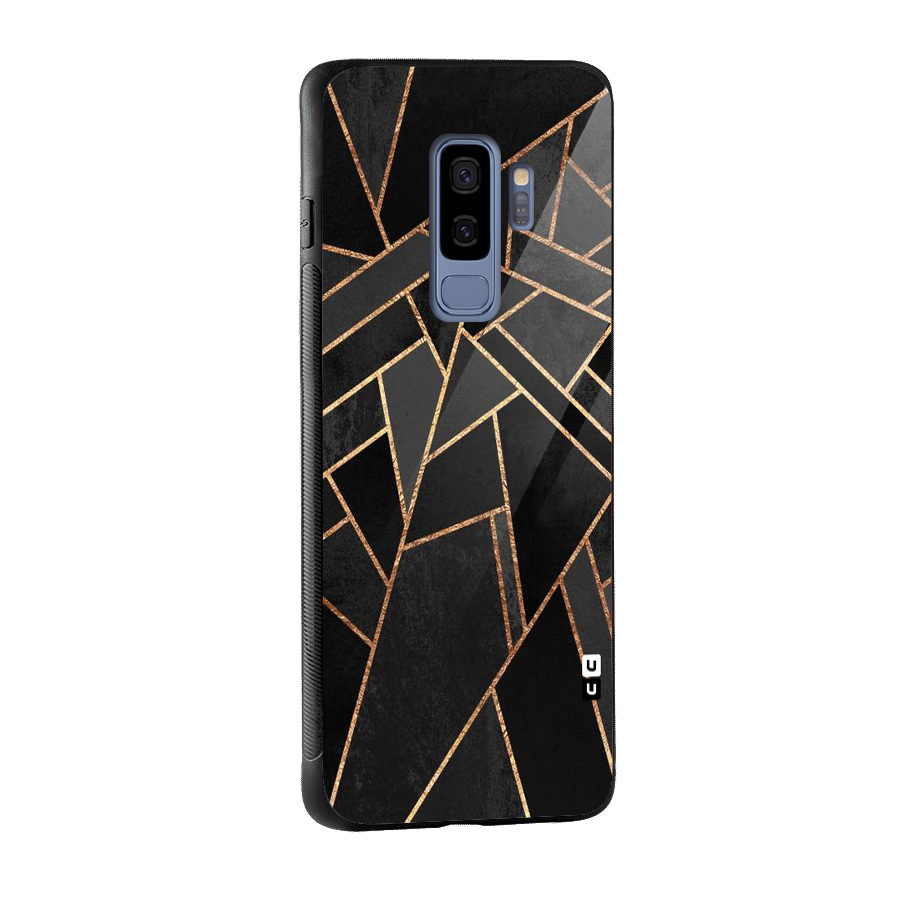 Sharp Tile Glass Back Case for Galaxy S9 Plus