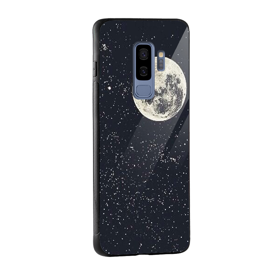 Simple Galaxy Glass Back Case for Galaxy S9 Plus