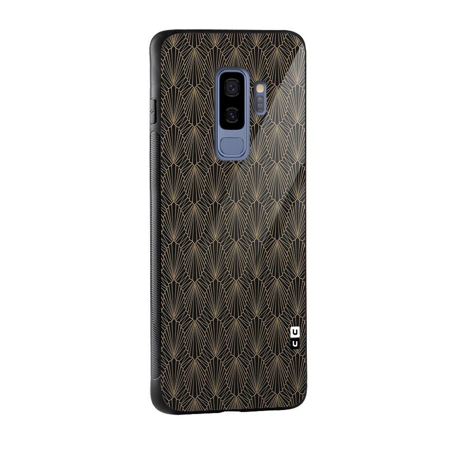 Small Hills Lines Glass Back Case for Galaxy S9 Plus