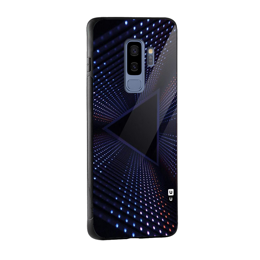 Stars Abstract Glass Back Case for Galaxy S9 Plus