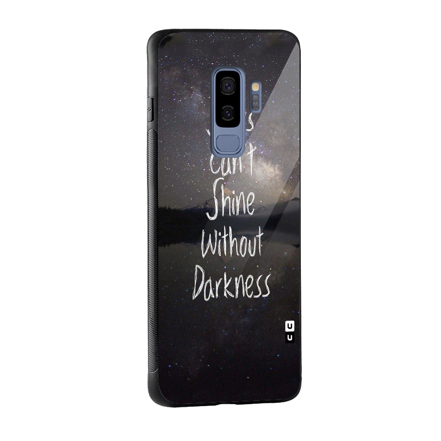 Stars Shine Glass Back Case for Galaxy S9 Plus