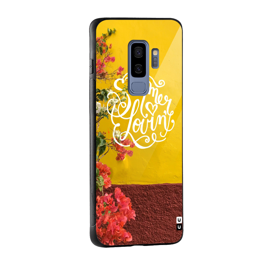 Summer Lovin Glass Back Case for Galaxy S9 Plus