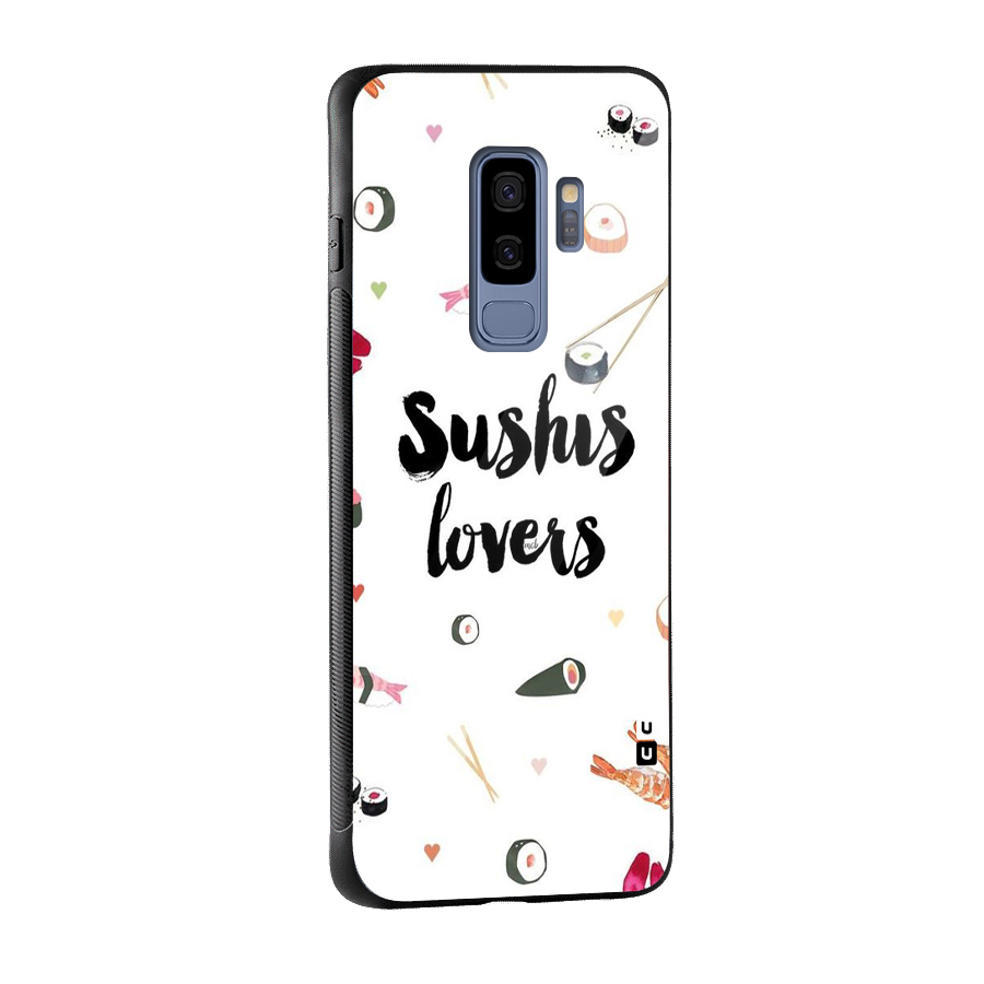 Sushi Lovers Glass Back Case for Galaxy S9 Plus