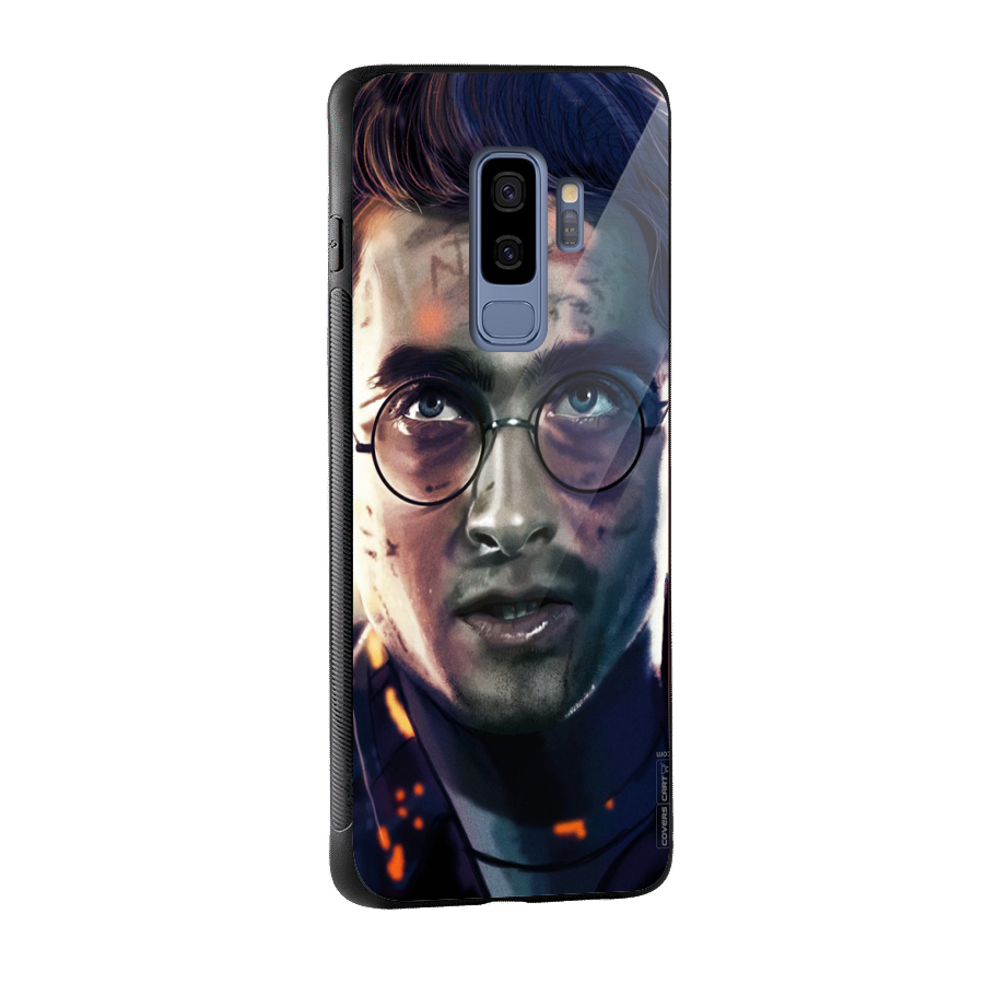 The Boy Who Lived Glass Back Case for Galaxy S9 Plus