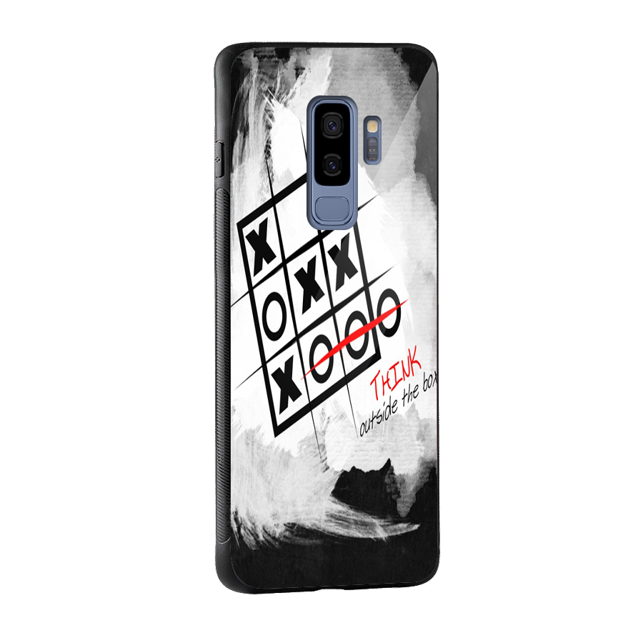 Think Box Glass Back Case for Galaxy S9 Plus