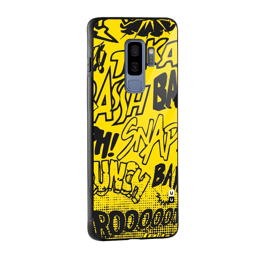 Vroom Snap Glass Back Case for Galaxy S9 Plus