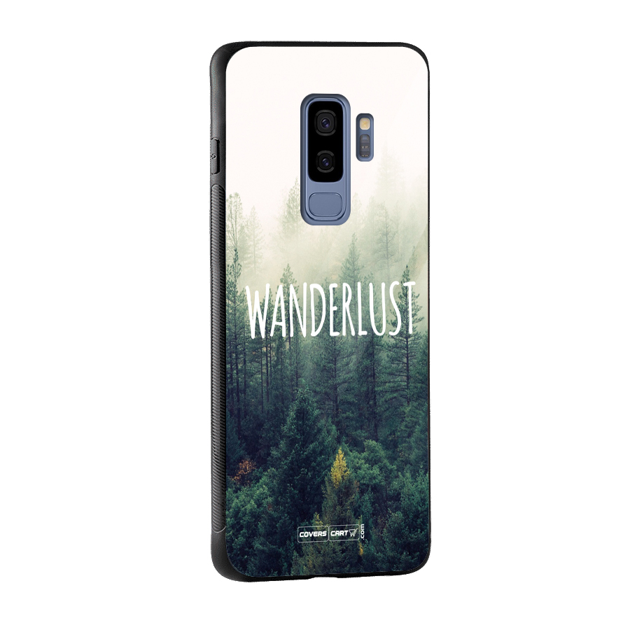 Wanderlust Glass Back Case for Galaxy S9 Plus