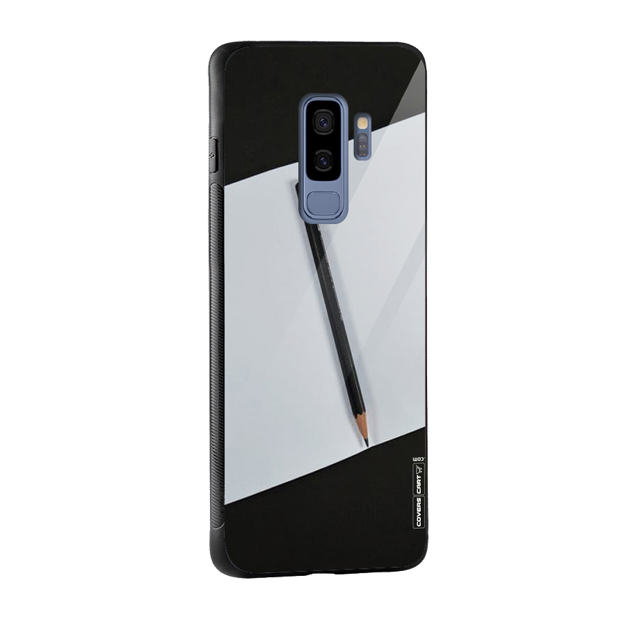 Write Your Thoughts Glass Back Case for Galaxy S9 Plus