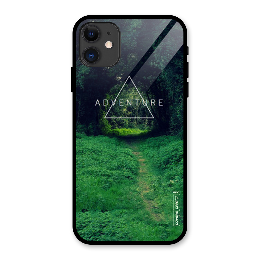 Adventure Take Glass Back Case for iPhone 11