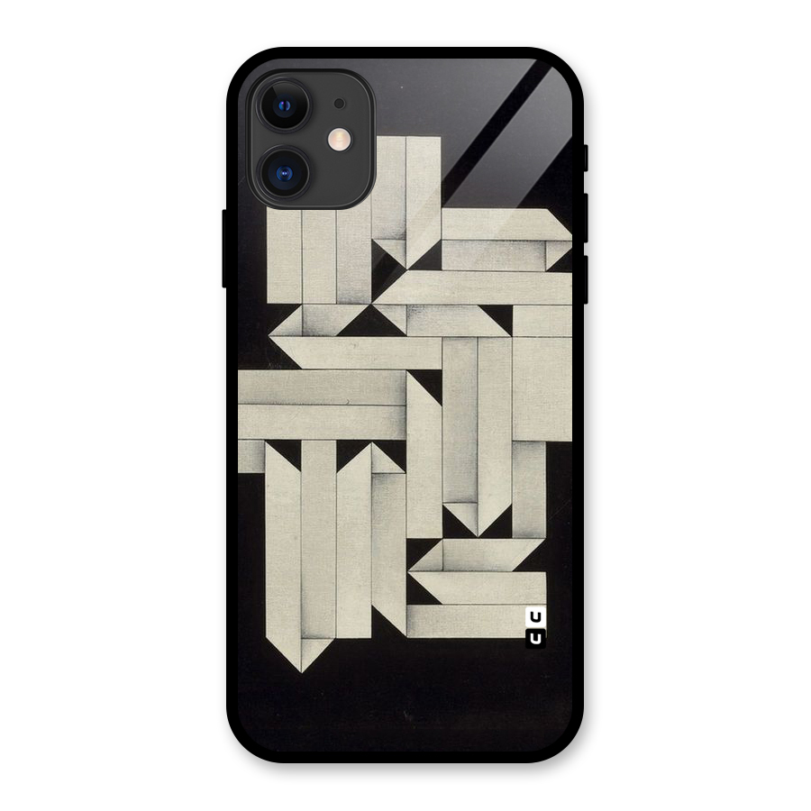 Ancient Rugged Glass Back Case for iPhone 11
