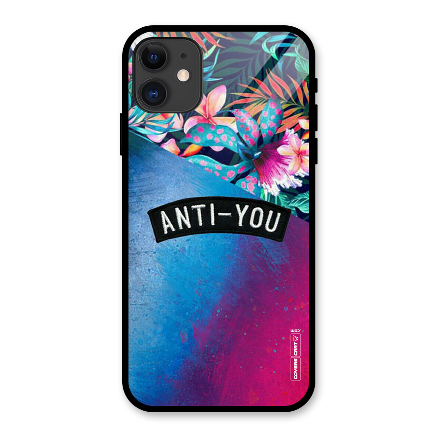 Anti You Glass Back Case for iPhone 11
