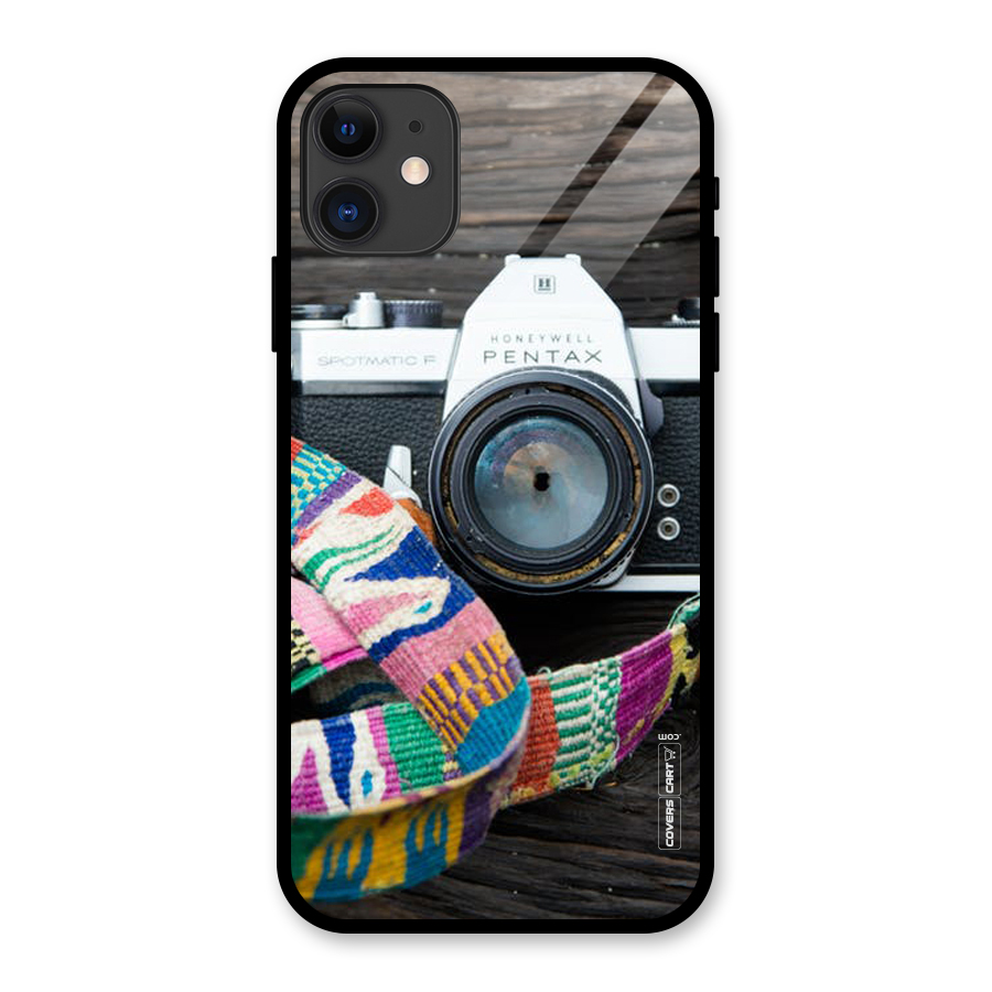 Antique Camera Glass Back Case for iPhone 11