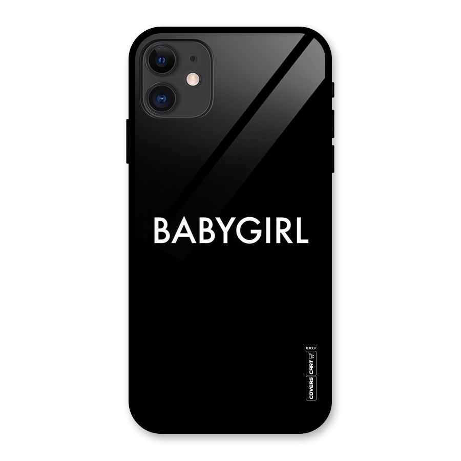 Baby Girl Glass Back Case for iPhone 11