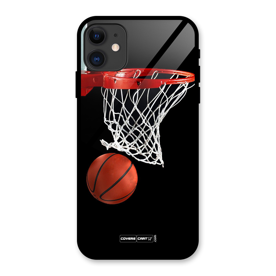 Basketball Glass Back Case for iPhone 11